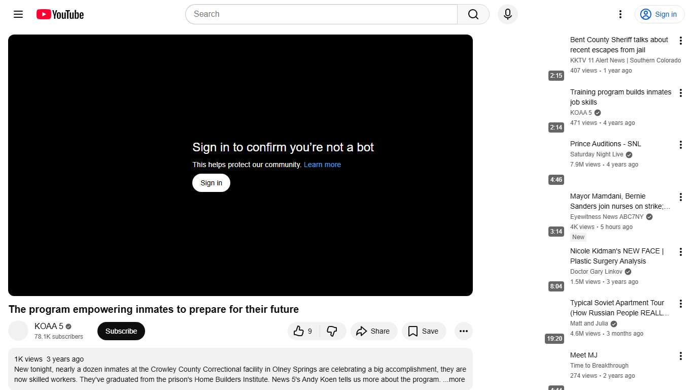 The program empowering inmates to prepare for their future - YouTube