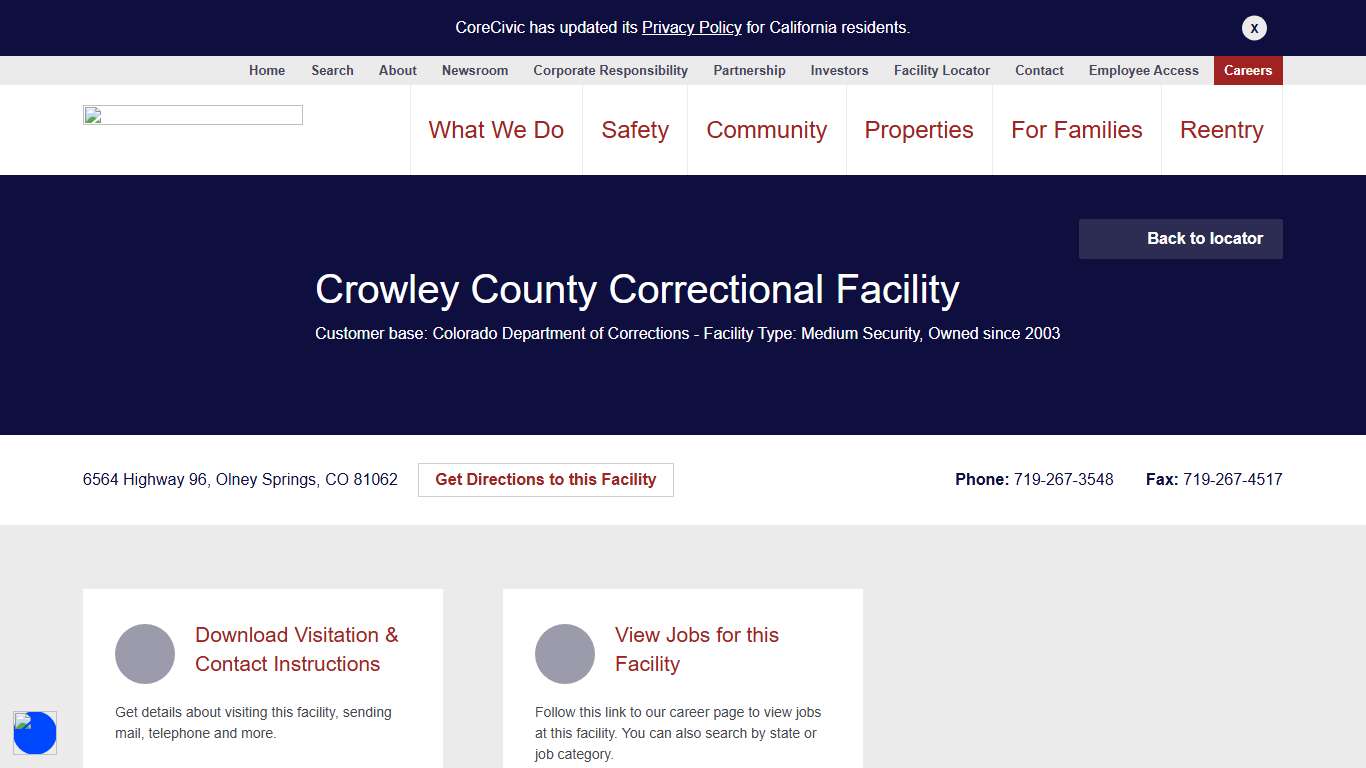 Crowley County Correctional Facility